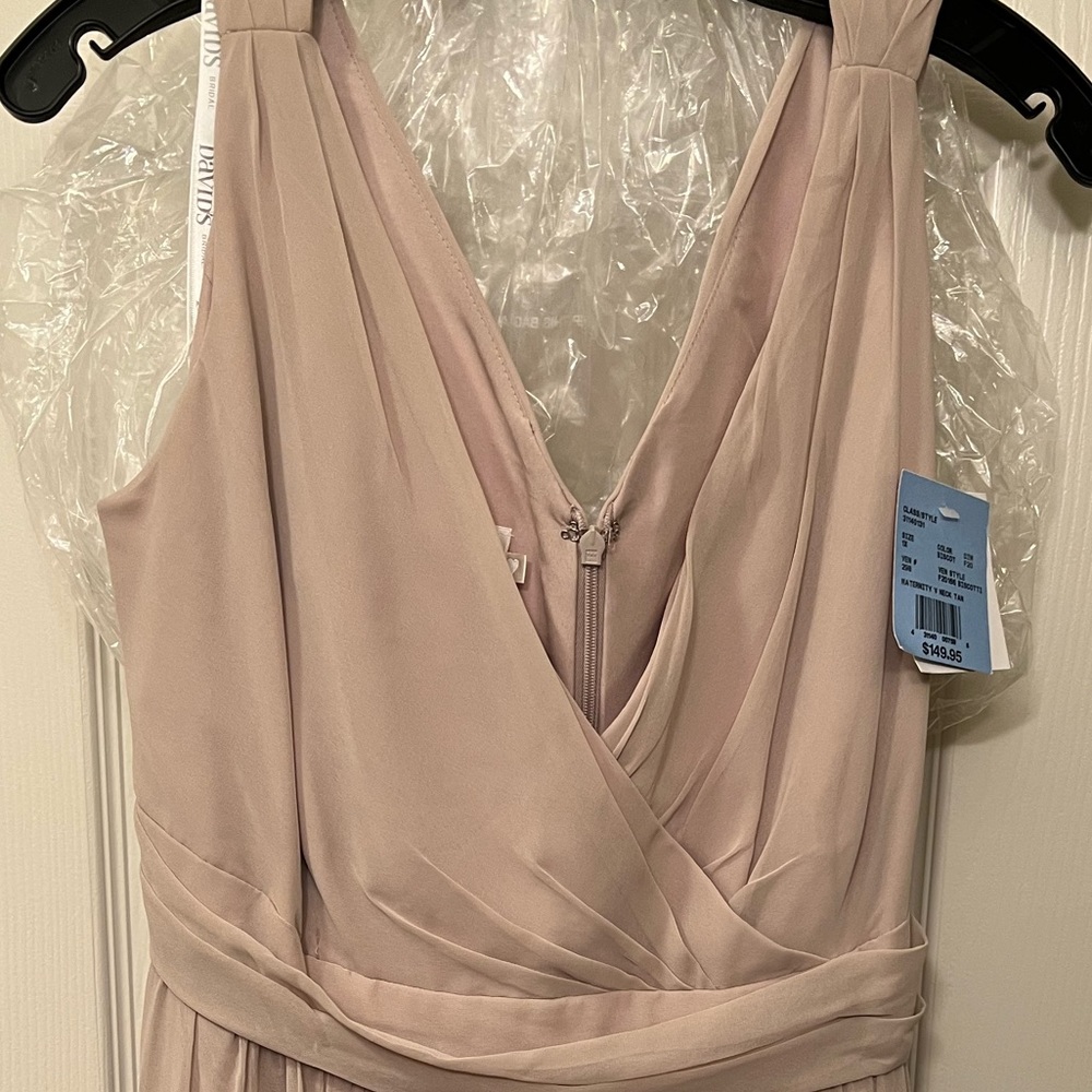Maternity David’s Bridal Dress